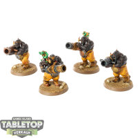 Ogor Mawtribes - 4 Leadbelchers - bemalt
