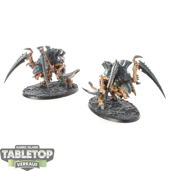 Tyraniden - 2x Screamer-Killer Brood - bemalt