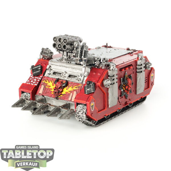 Chaos Space Marines - Word Bearers Chaos Rhino - bemalt