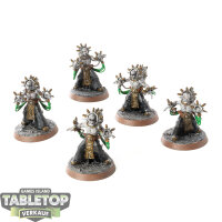 Adeptus Mechanicus - 5 Corpuscarii Electro-Priests - bemalt
