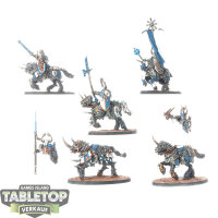 Slaves to Darkness - 5x Chaos Knights klassisch - bemalt