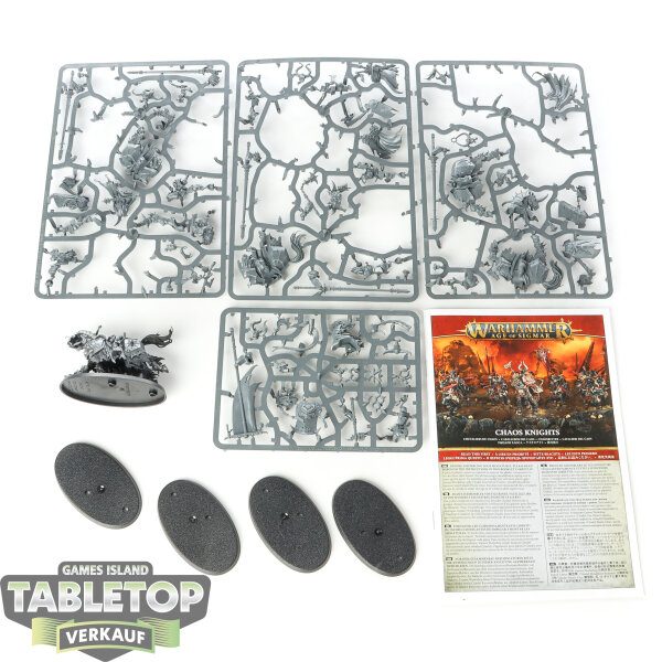 Slaves to Darkness - 5x Chaos Knights - teilweise gebaut
