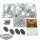 Slaves to Darkness - 5x Chaos Knights - teilweise gebaut