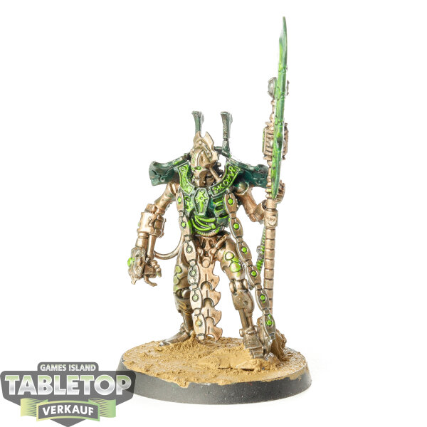 Necrons - Overlord with Tachyon Arrow - bemalt