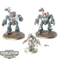 Adeptus Mechanicus - 2 Kastelan Robots - bemalt