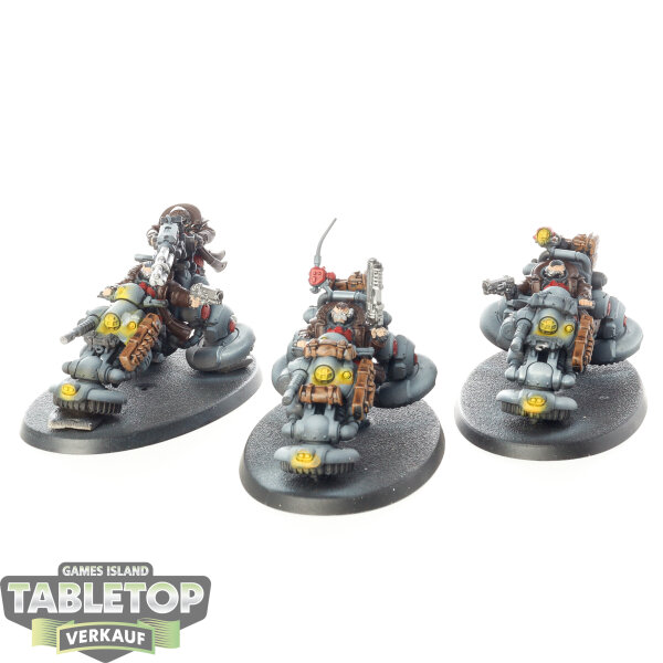 Leagues of Votann - 3 Hernkyn Pioneers - bemalt