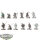HdR Figuren - Gut - 12x Rangers of Middle-earth - teilweise bemalt