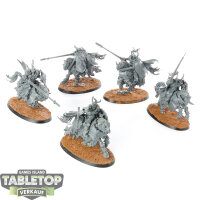 Slaves to Darkness - 5x Chaos Knights - unbemalt
