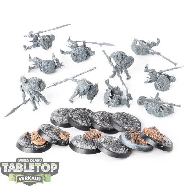 Orruk Warclans - 10x Gutrippaz - unbemalt
