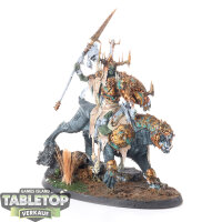 Orruk Warclans - Killaboss on Great Gnashtoof - unbemalt