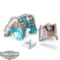 Orks - Gargantuan Squiggoth klassisch - teilweise bemalt