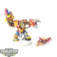 Orks - Warboss klassisch - bemalt