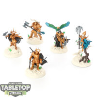 Stormcast Eternals - 5 The Blacktalons - teilweise bemalt