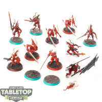 Blades of Khorne - 10 Bloodletters - bemalt
