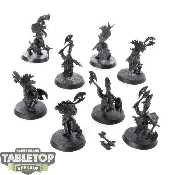 Fyreslayers - 8 Vulkite Berzerkers - grundiert