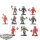 Blades of Khorne - 10 Blood Warriors - teilweise bemalt