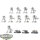 Necrons - 10 Necron Warriors - grundiert