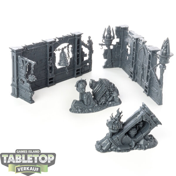Gelände - Warhammer Age of Sigmar: Skaventide - Terrain - unbemalt