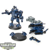 Tau Empire - 2x XV8 Crisis Battlesuit Team klassisch -...