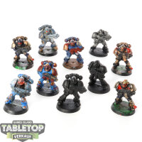 Space Marines - 10x Tactical Squad klassisch - teilweise...