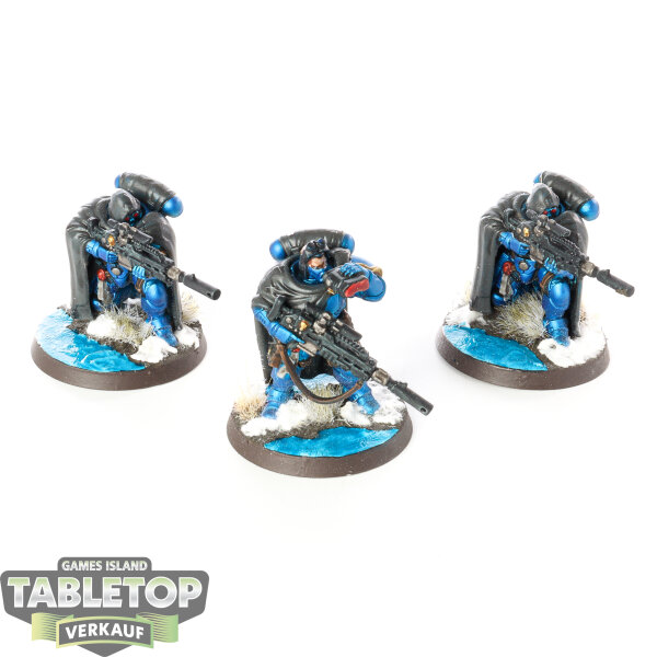Space Marines - 3x Eliminators - bemalt