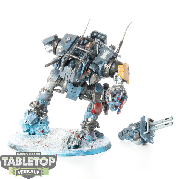 Space Wolves - Invictor Tactical Warsuit - teilweise bemalt