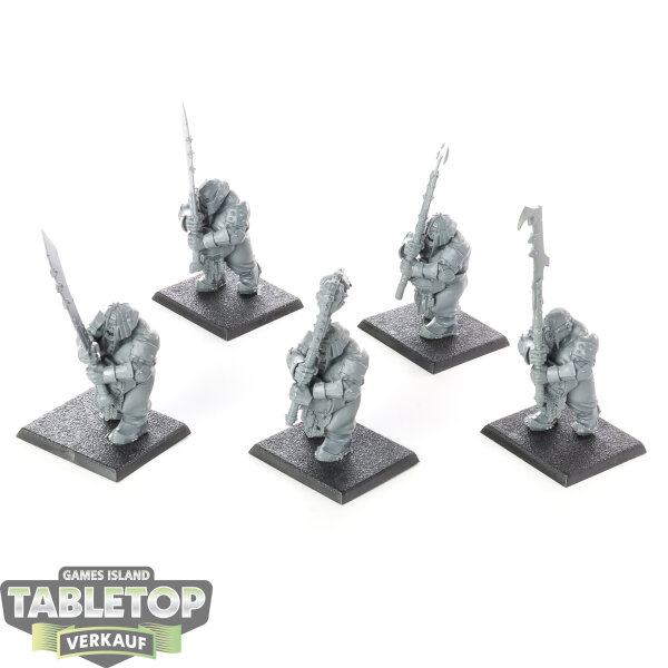 Ogor Mawtribes - 5x Ironguts - unbemalt