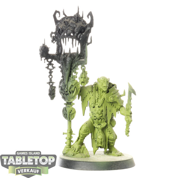 Orruk Warclans - Murknob with Belcha-banna - teilweise bemalt