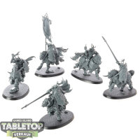 Slaves to Darkness - 5x Chaos Knights - unbemalt