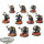 Stormcast Eternals - 10x Liberators - teilweise bemalt