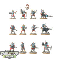 Genestealer Cults - 12 Neophyte Hybrids - bemalt