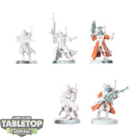 Adeptus Mechanicus - 5 Skitarii Vanguard - teilweise bemalt