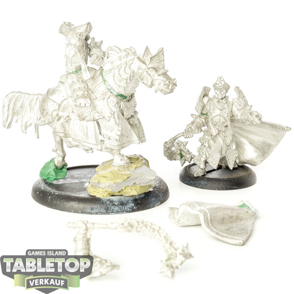 Protectorate of Menoth - High Exemplar Gravus - unbemalt