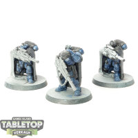 Space Marines - 3 Eliminators - teilweise bemalt