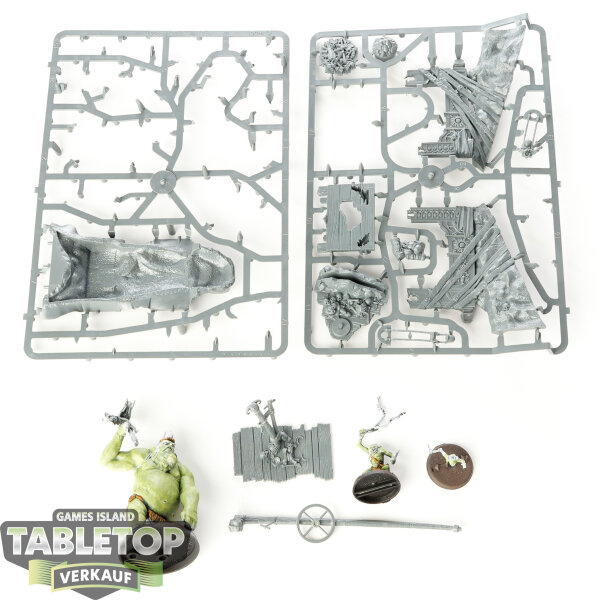 Der Hobbit Figuren - Böse - The Goblin King & Retinue - teilweise gebaut