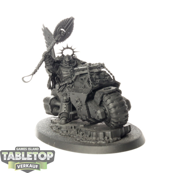 Space Marines - Chaplain on Bike - grundiert