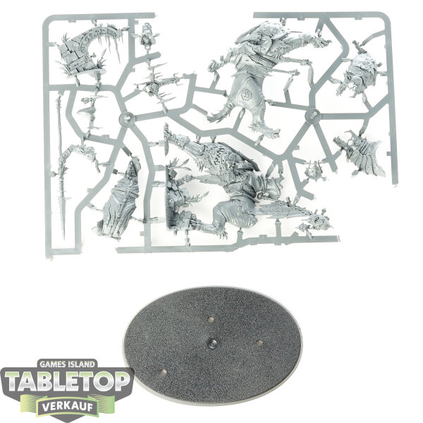 Orruk Warclans - Killaboss on Great Gnashtoof - im Gussrahmen