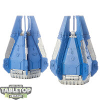Ultramarines - 2 Drop Pods - teilweise bemalt
