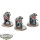 Space Marines - 3 Eliminators - bemalt