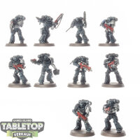 Deathwatch - 10 Intercessors - bemalt