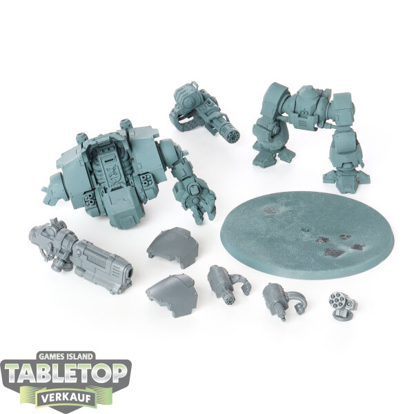 Space Marines - Primaris Redemptor Dreadnought - teilweise bemalt