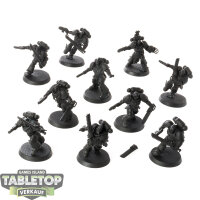 Space Wolves - 10 Blood Claws - grundiert