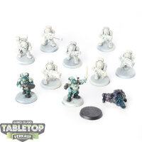 Leagues of Votann - 10 Hearthkyn Warriors - teilweise bemalt