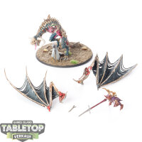 Flesh-eater Courts - Royal Zombie Dragon - bemalt