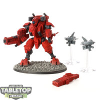 Tau Empire - XV95 Ghostkeel Battlesuit - teilweise bemalt