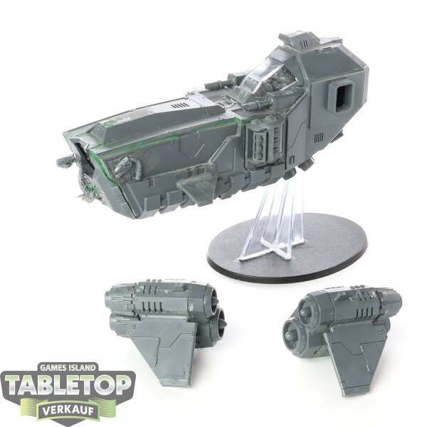 Space Wolves - Stormfang Gunship - im Gussrahmen