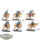 Lizardmen - 6 Saurus Cavalry - bemalt