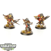 Orruk Warclans - 3x Man-Skewer Boltboyz - bemalt