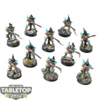 Drukhari - 10 Kabalite Warriors - bemalt
