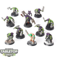 Orks - 10x Boyz - bemalt